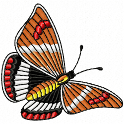 Butterfly Embroidery Design 8